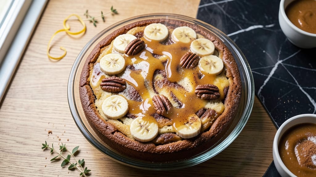Applesauce Banana Cake Recipe: Moist Layers With Hidden Fruit Swirl