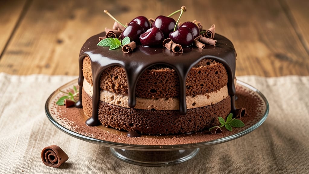 Anna Olson's Chocolate Cake Recipe: Moist Layers and Fudgy Swirls in One Pan
