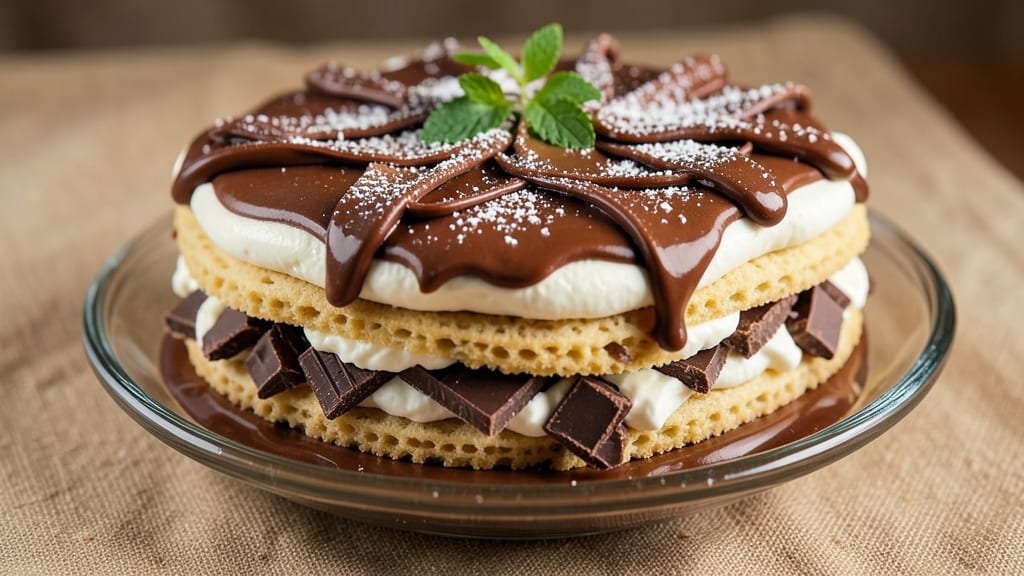 Arabic Lazy Cake Recipe: No-Bake Chocolate Bliss in 10 Minutes