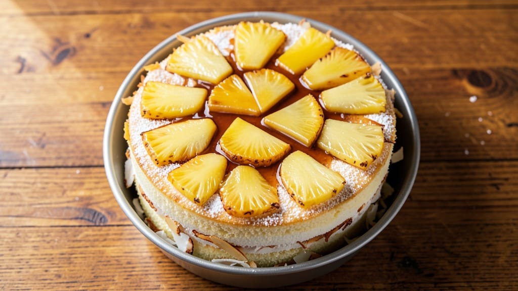 Ananas Cake Recipe: Tropical Swirl Magic in One Pan
