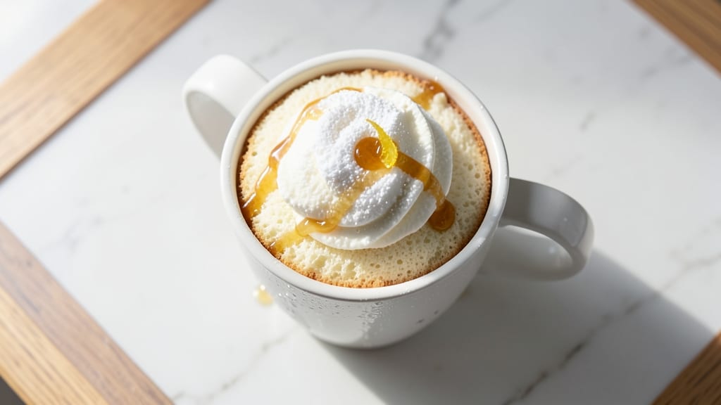 Angel Food Cake in a Mug Recipe: Fluffy Cloud Dessert Without Mixing Bowls