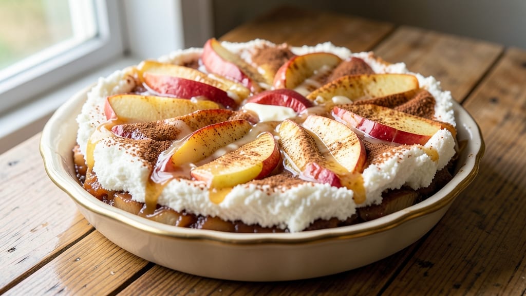 Apple Angel Dump Cake Recipe: Buttery Streusel Crown Over Warm Vanilla Layers