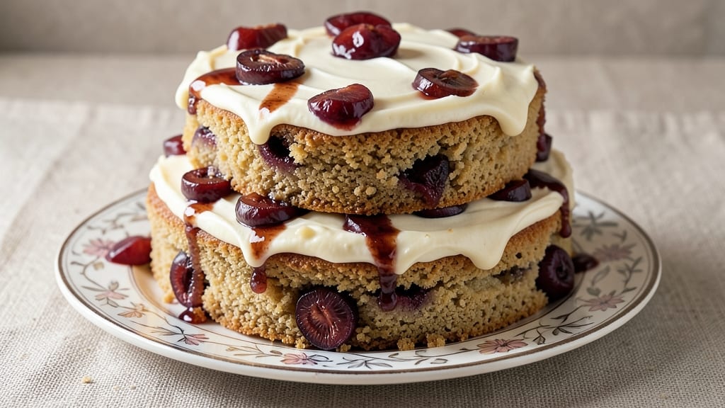 Almond Flour Plum Cake Recipe: Nutty Crumb With Juicy Fruit Filling