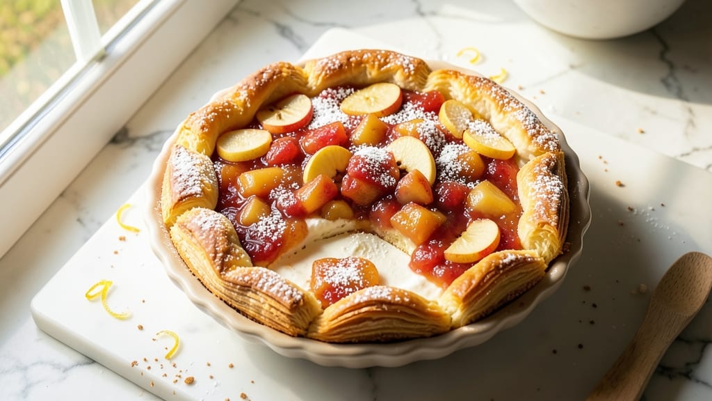 Apple Cheesecake Puff Pastry Recipe: Buttery Layers Meet Tangy Sweet Swirls