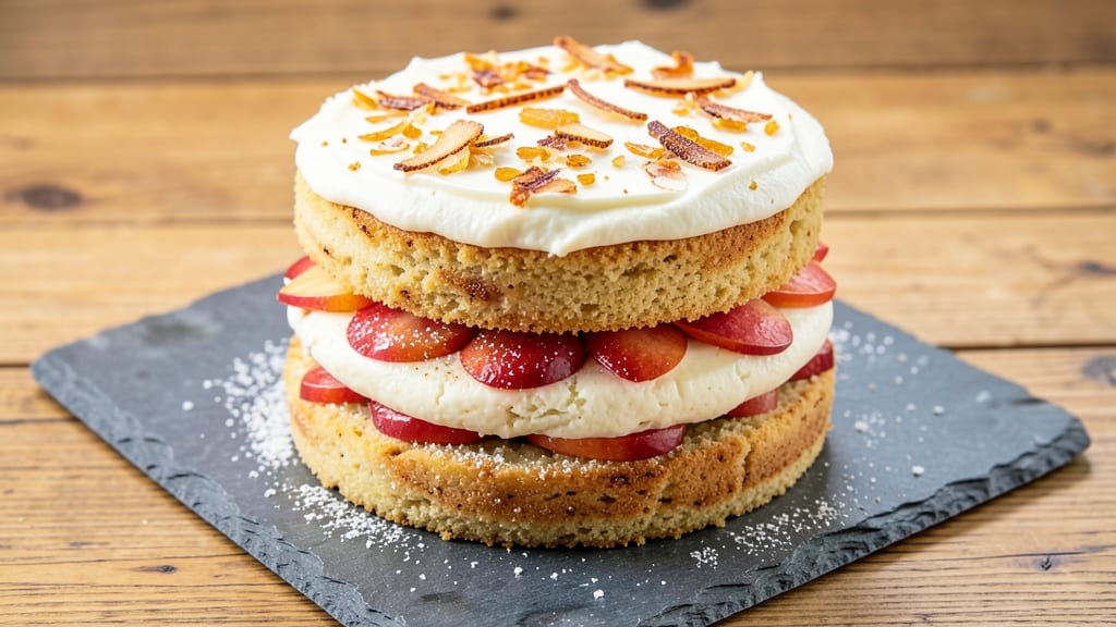 Apple and Coconut Cake Recipe: Tropical Layers With Moist Center