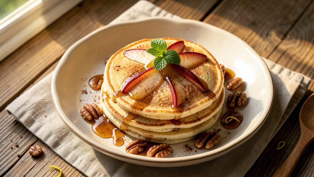 Apple Pancake Recipe Without Egg: Fluffy Stacks With Applesauce Secret