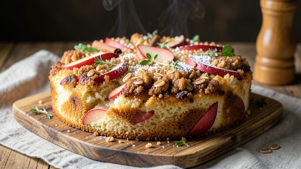 Apple Cake Recipe With Streusel Topping: Buttery Crunch Meets Spiced Apple Filling