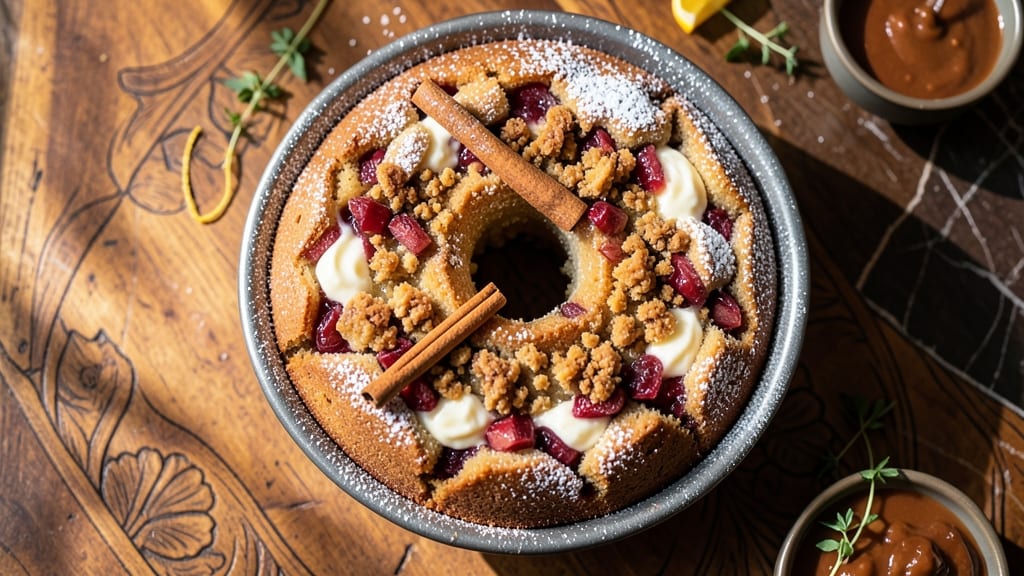 Apple Pie Filling Bundt Cake Recipe: Warm Spice Streusel Crown Over Moist Vanilla Layers