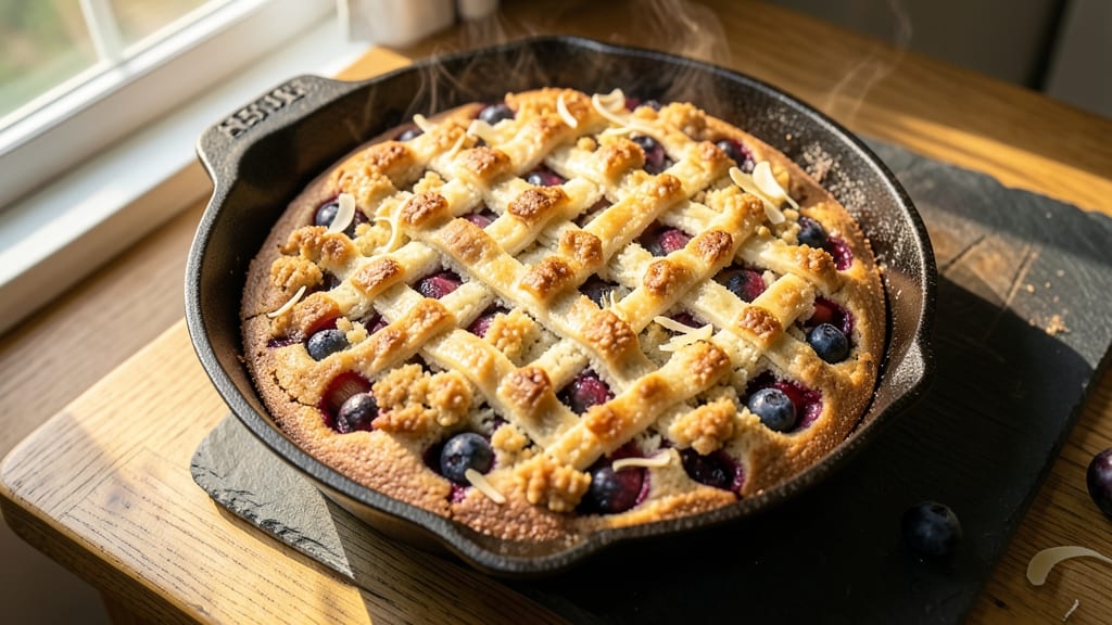 Apple Blueberry Coffee Cake Recipe: Streusel-Topped Morning Delight