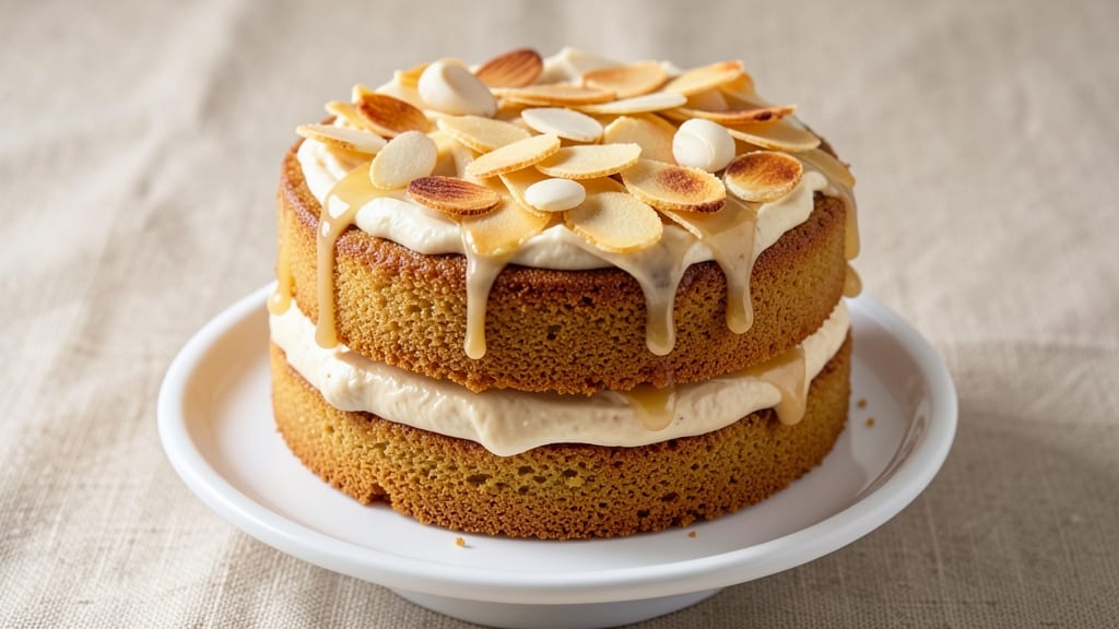 Almond Essence Cake Recipe: Nutty Vanilla Infusion With Moist Layers