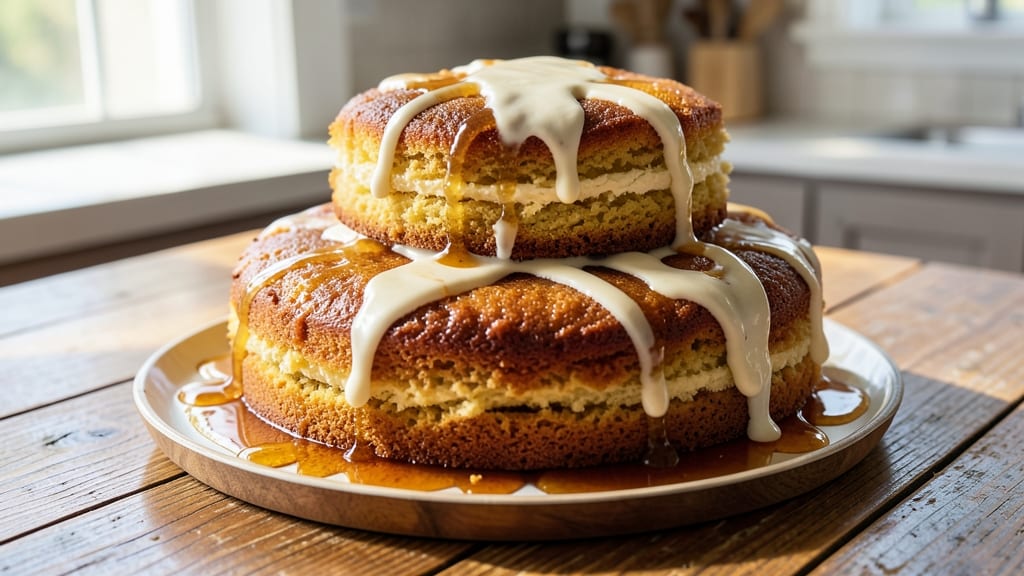 Amish Beehive Cake Recipe: Golden Crust With Honeyed Vanilla Streusel