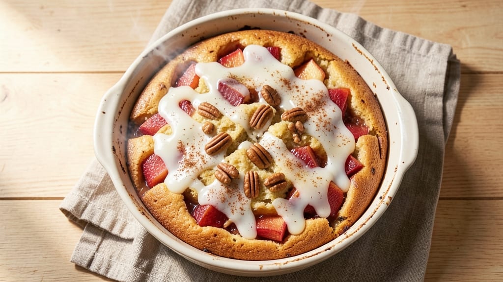 Apple Cake Crock Pot Recipe: Warm Spiced Layers with Moist Vanilla Center
