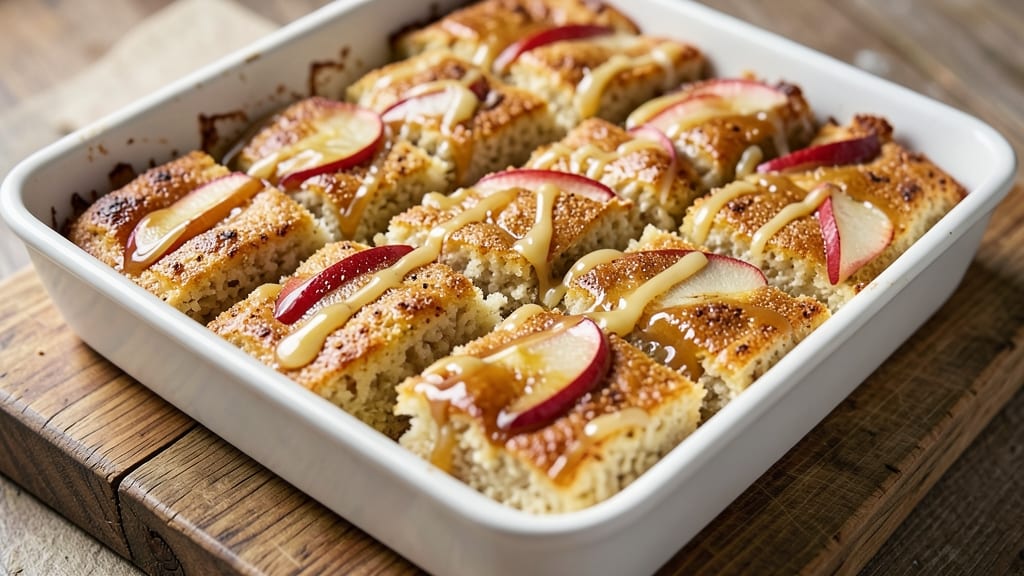 Apple Cake Squares Recipe: Spiced Caramelized Apples in Buttery Layers