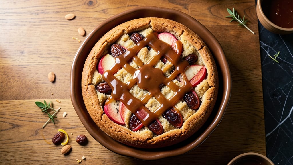 Apple Date Caramel Cake Recipe: Warm Spiced Layers with Sticky Date Swirls