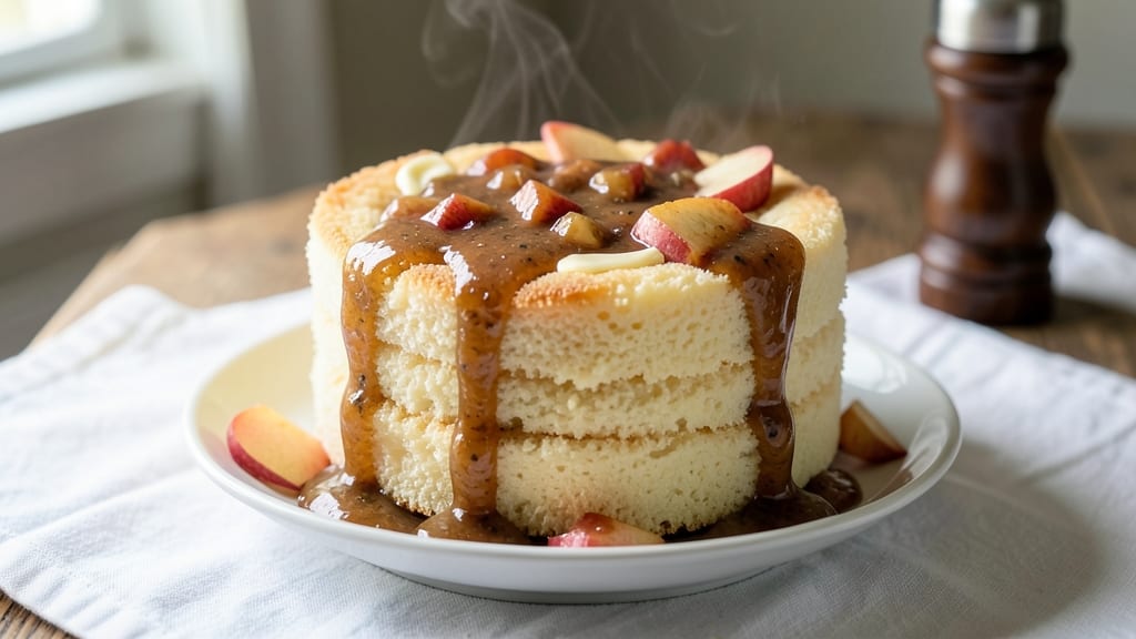 Angel Food Cake Mix and Apple Pie Filling Recipe: Stacked Dessert Magic in One Bowl