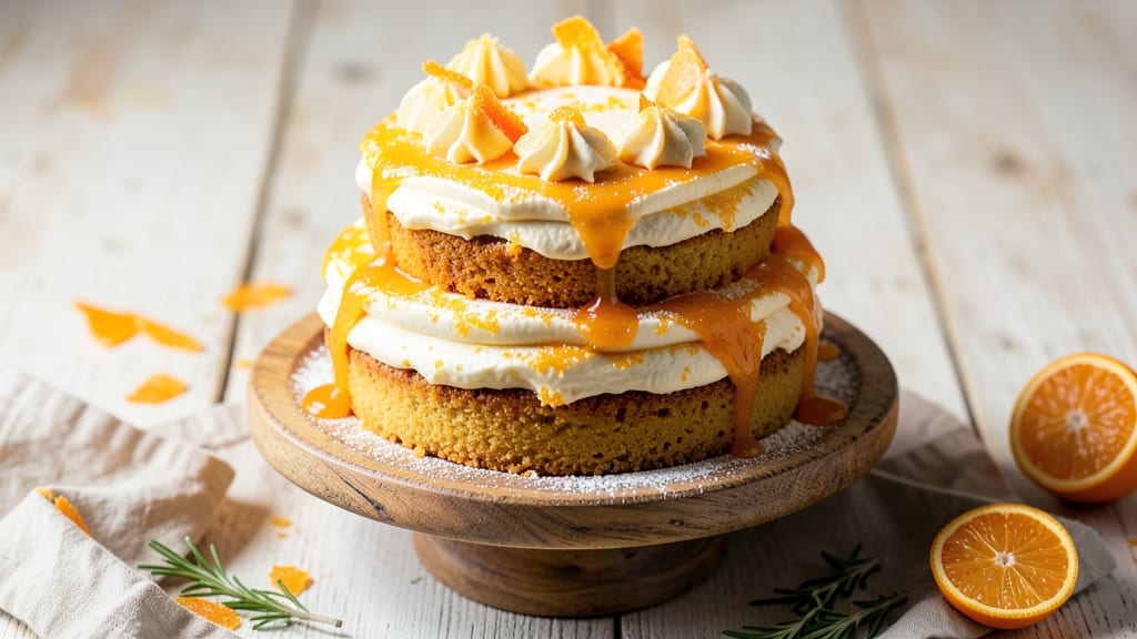 Amish Orange Cake Recipe: Buttery Layers with Zesty Citrus Swirl