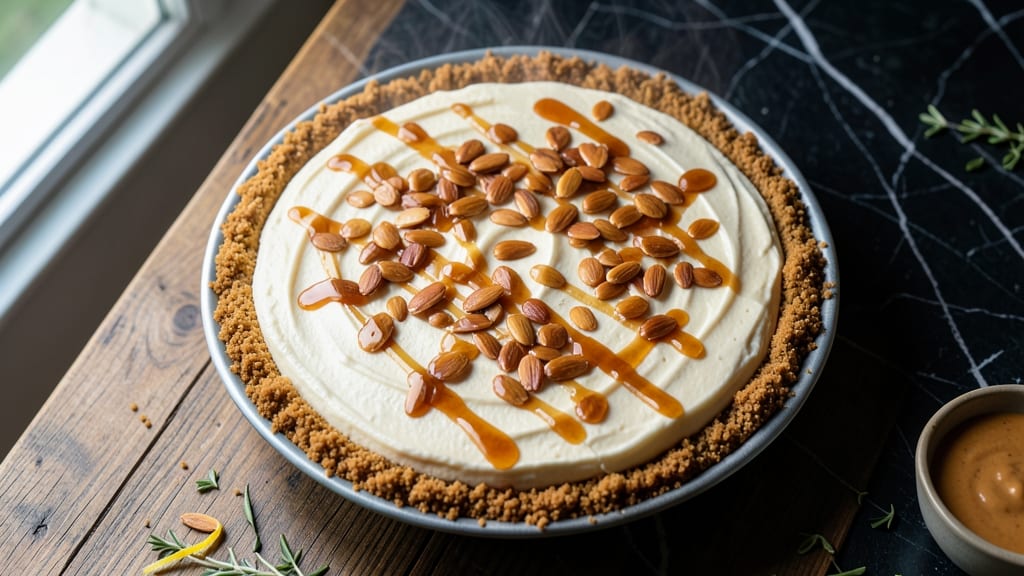 Amaretto Cheesecake No-Bake Recipe: Nutty Liqueur Swirls Without a Single Bake