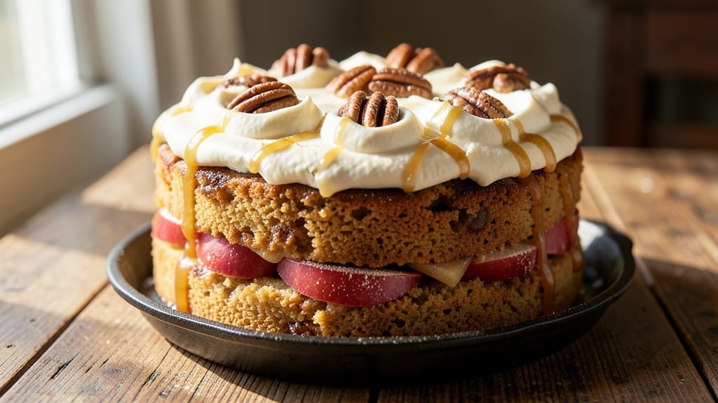 Apple Cinnamon Pecan Cake Recipe: Warm Spice and Nutty Crunch in One Bite