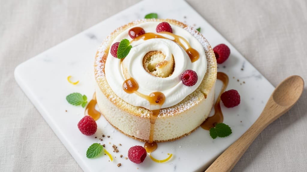 Angel Food Cake Roll Ups Recipe: Airy Layers Filled With Creamy Frosting