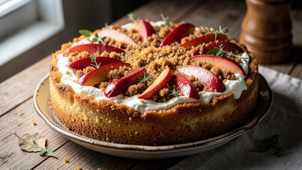 Apple Ricotta Coffee Cake Recipe: Warm Spice Streusel Meets Ultra-Moist Apple-Ricotta Layers