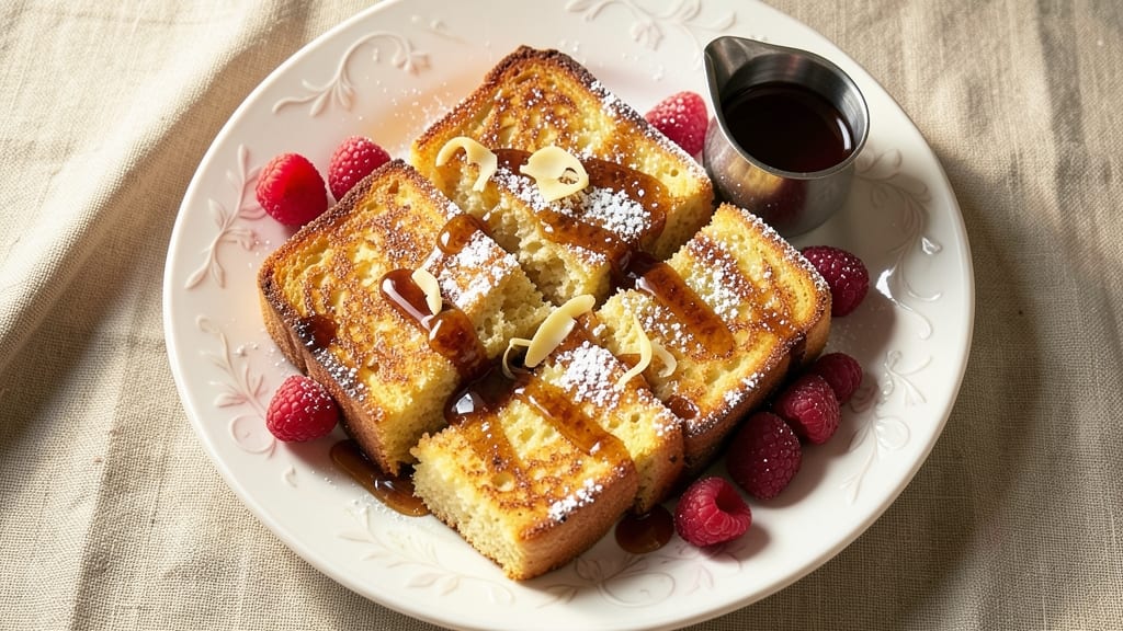 Angel Food Cake French Toast Recipe: Light-as-Air Bites with Vanilla-Kissed Crunch