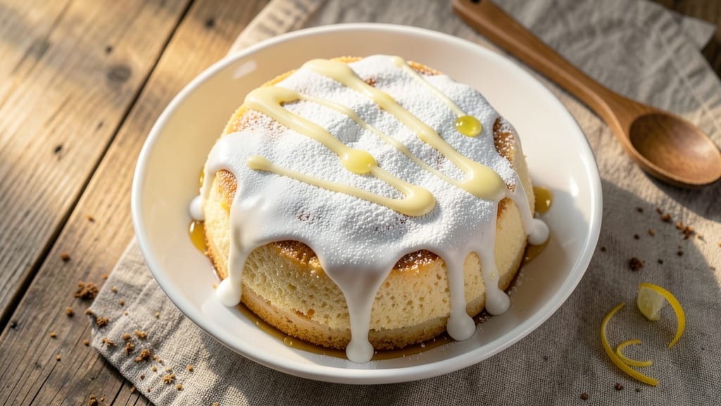 Angel Food Cake Glaze Icing Recipe: Lightweight Cloud Over Fluffy Layers