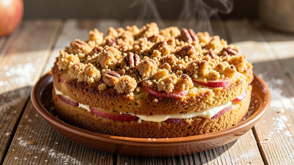 Apple Cinnamon Streusel Cake Recipe: Warm Spiced Layers With Buttery Crumb