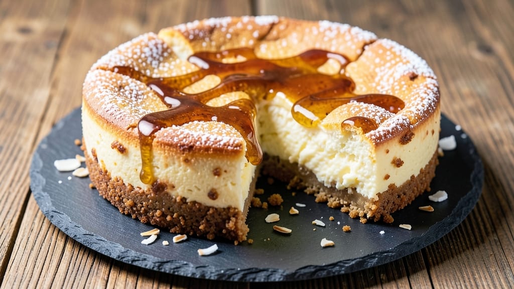 Australian Baked Cheesecake Recipe: Nutty Crust and Creamy Pull-Apart Magic