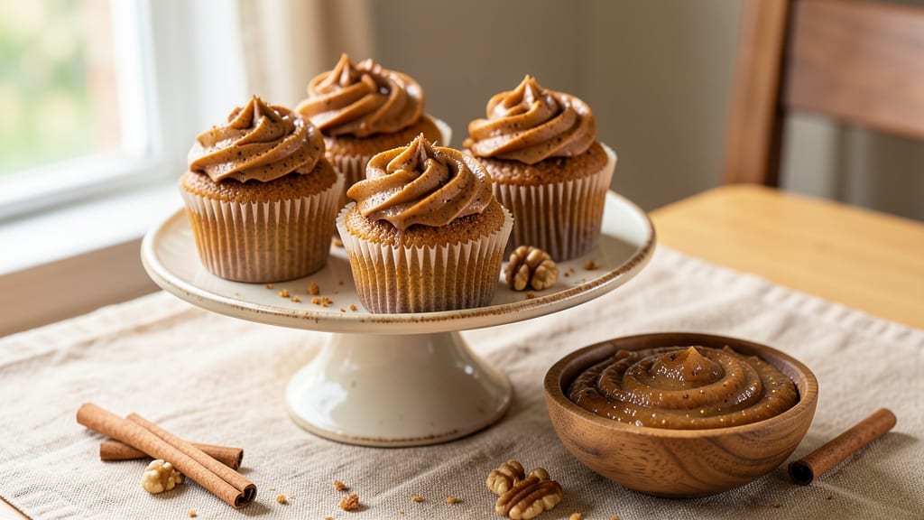 Apple Butter Cupcakes Recipe: Warm Spiced Filling and Cream Cheese Frosting Harmony