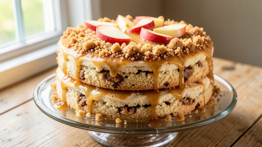 Apple Fritter Cake Recipe By Rosie: Warm Cinnamon-Spiced Bites with Crispy Crown