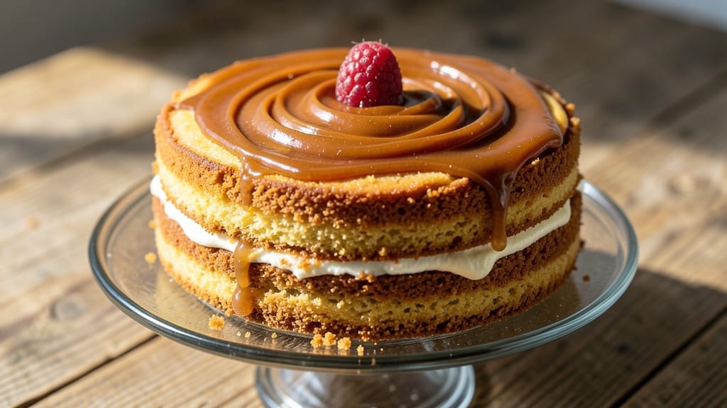 Amber Cake Recipe: Warm Spiced Layers With Buttery Crunch