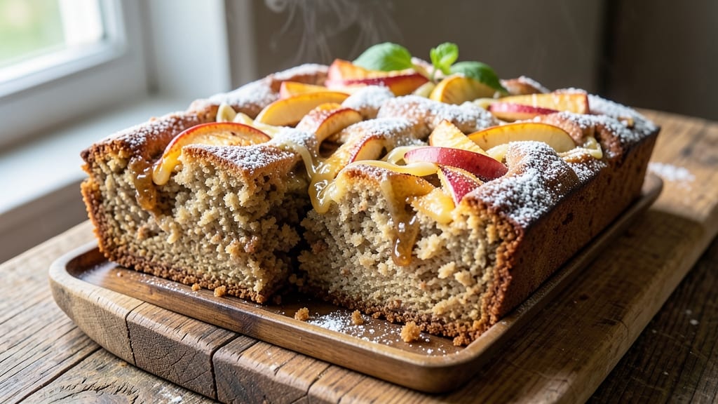 Apple Coffeecake Recipe: Spiced Streusel Crown Over Moist Vanilla Layers