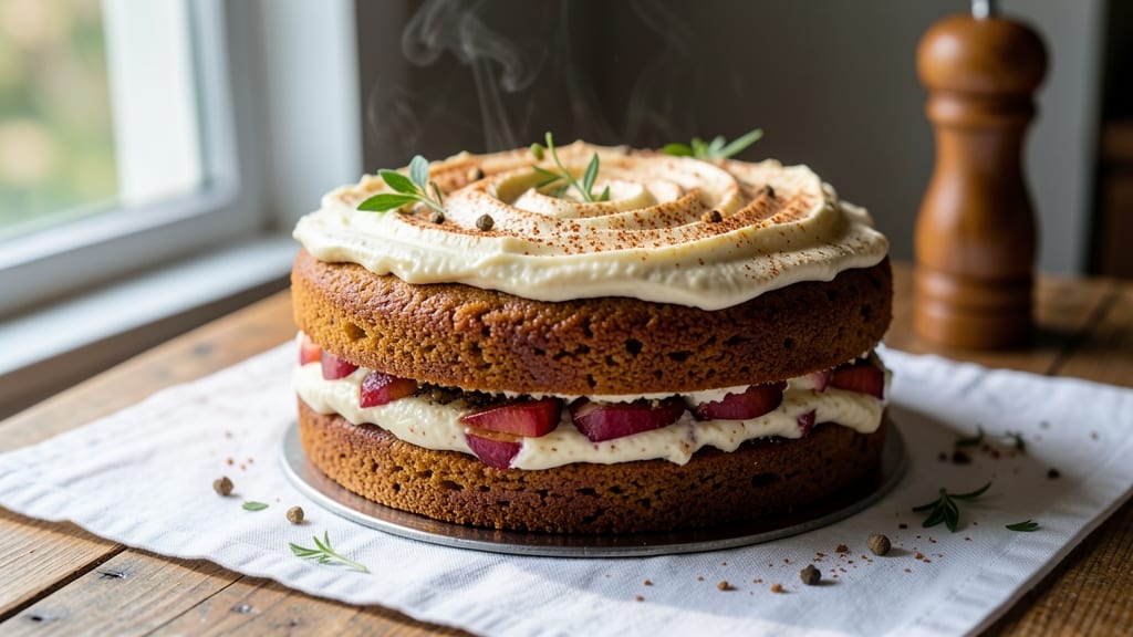 Apple Spice Cake Recipe with Cream Cheese Frosting: Warm Cinnamon Layers and Tangy Sweetness