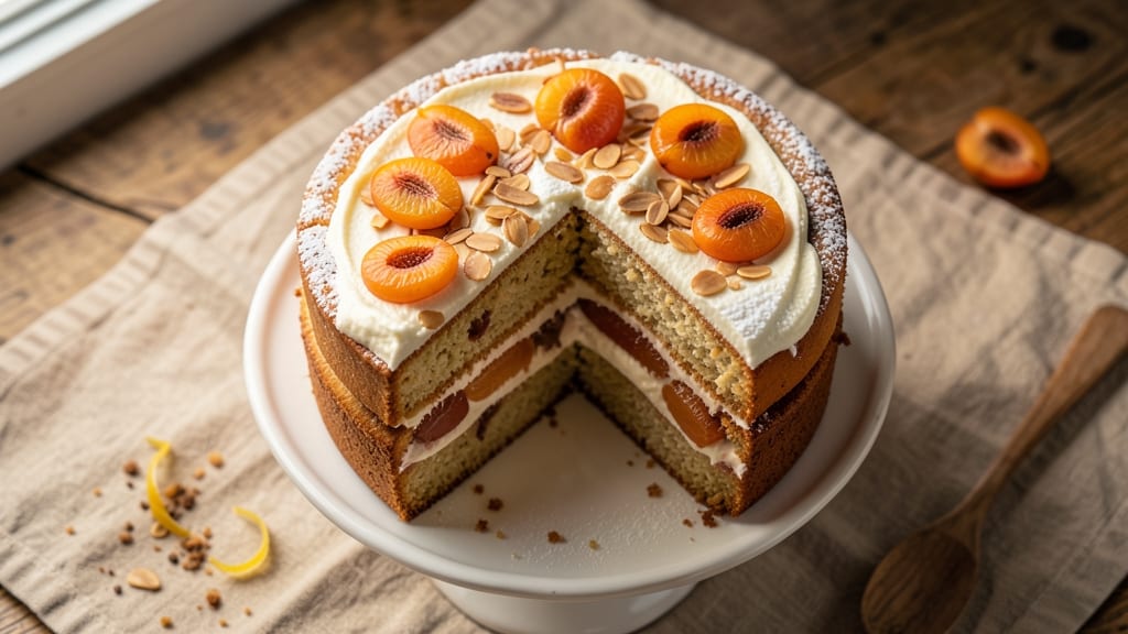 Apricot Cream Cheese Cake Recipe: Buttery Layers with Tangy Fruit Swirl