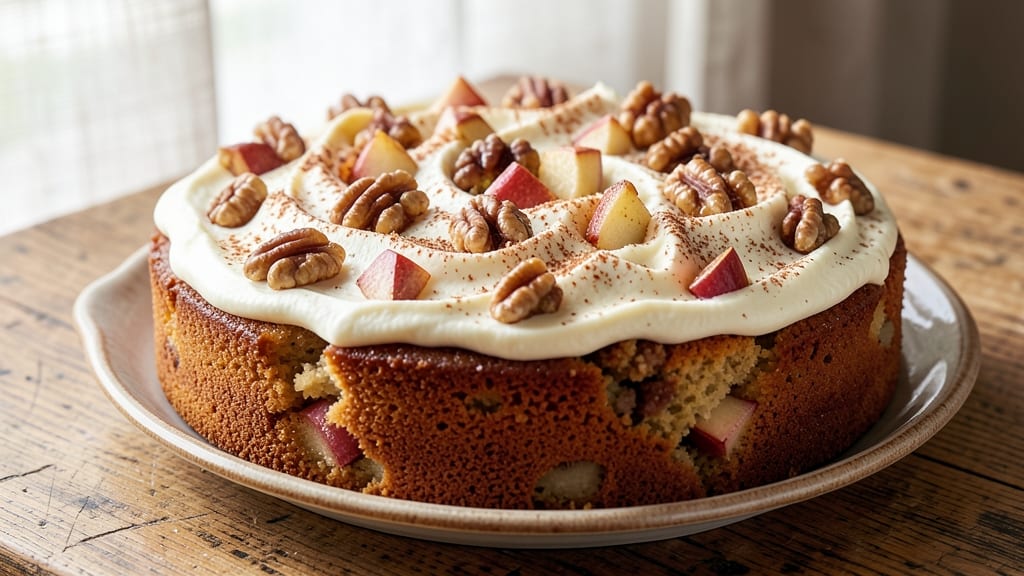 Apple Cinnamon Walnut Cake Recipe: Warm Spice and Nutty Crunch in Every Slice