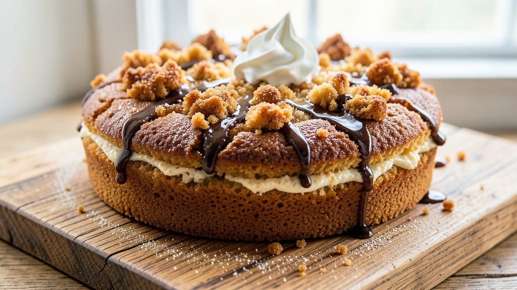 Aunt Anne's Coffee Cake Recipe: Vanilla Streusel Crown With Buttery Pull-Apart Magic