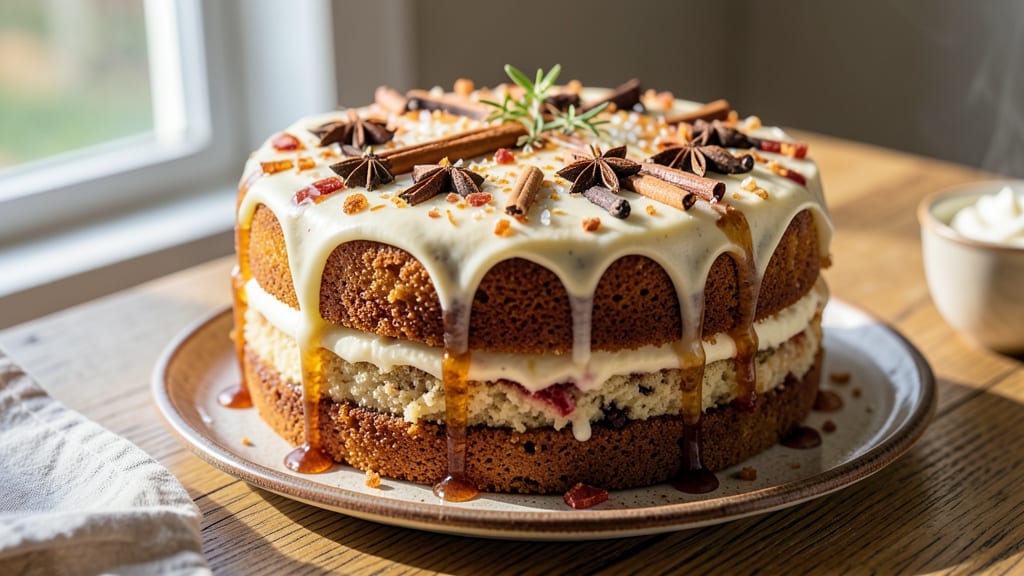 Apple Cider Spice Cake Recipe: Warmly Spiced with Moist Apple Cider Center