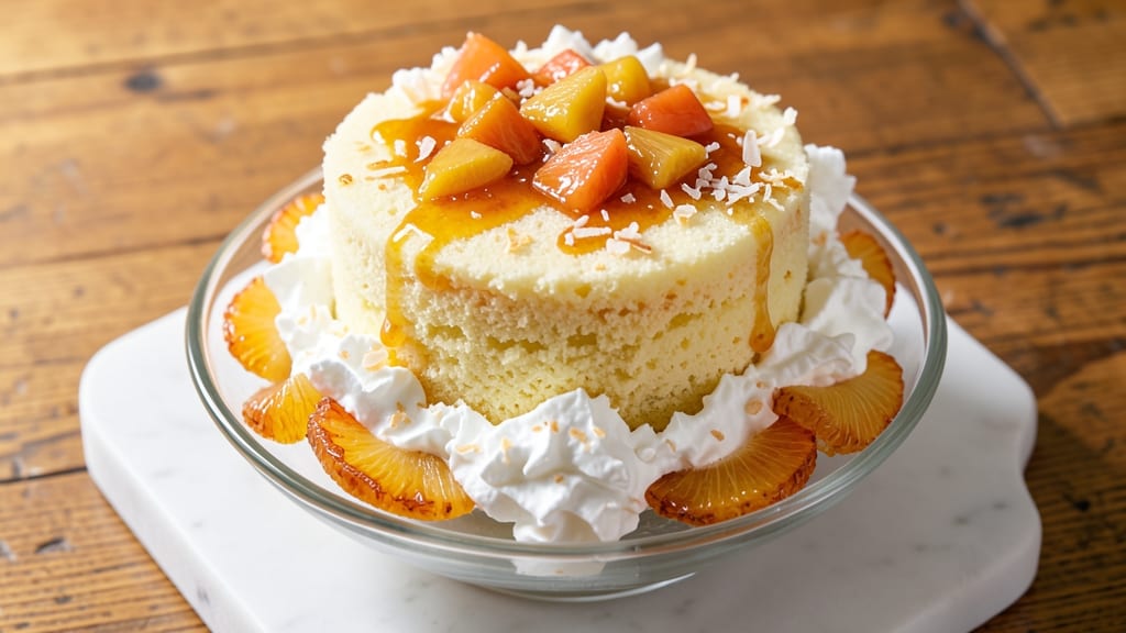 Angel Food Cake Mix and Canned Pineapple Recipe: Tropical Layers That Rival Bakery Fresh