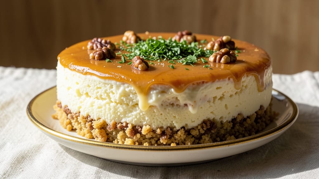 Armenian Bird Milk Cake Recipe: Silky Yogurt and Walnut Harmony