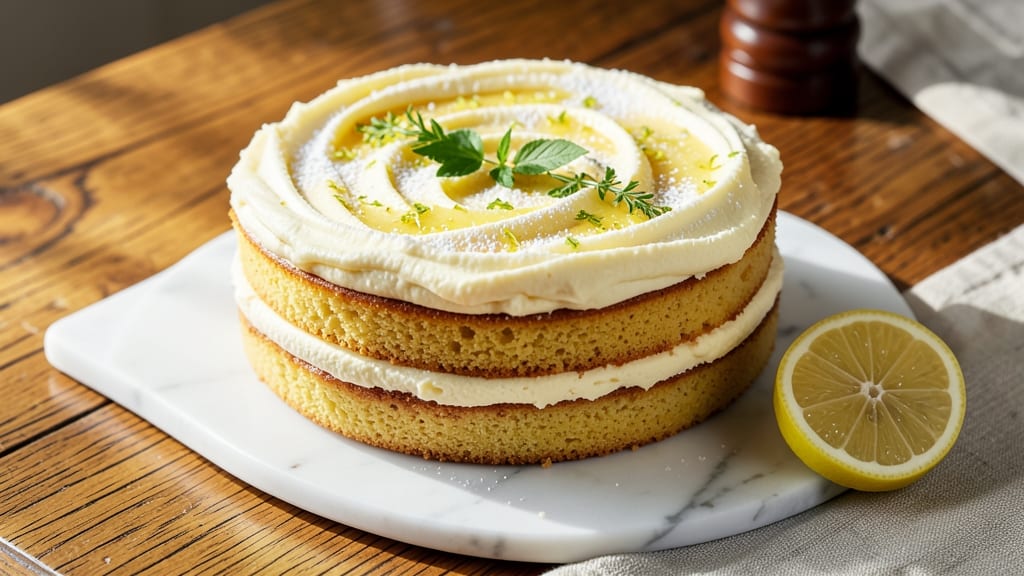 Anna Olson's Lemon Cake Recipe: Zesty Layers with Buttery Crust Magic