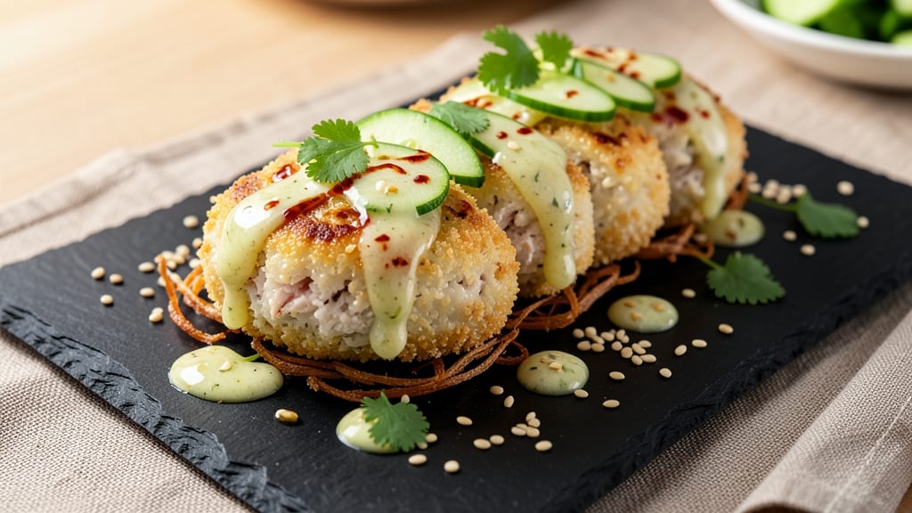 Asian Style Crab Cakes Recipe: Crispy Panko Crust With Umami Butter Glaze