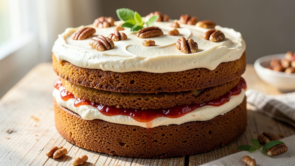 Apricot Pecan Cake Recipe: Warm Spice and Buttery Crunch in One Pan