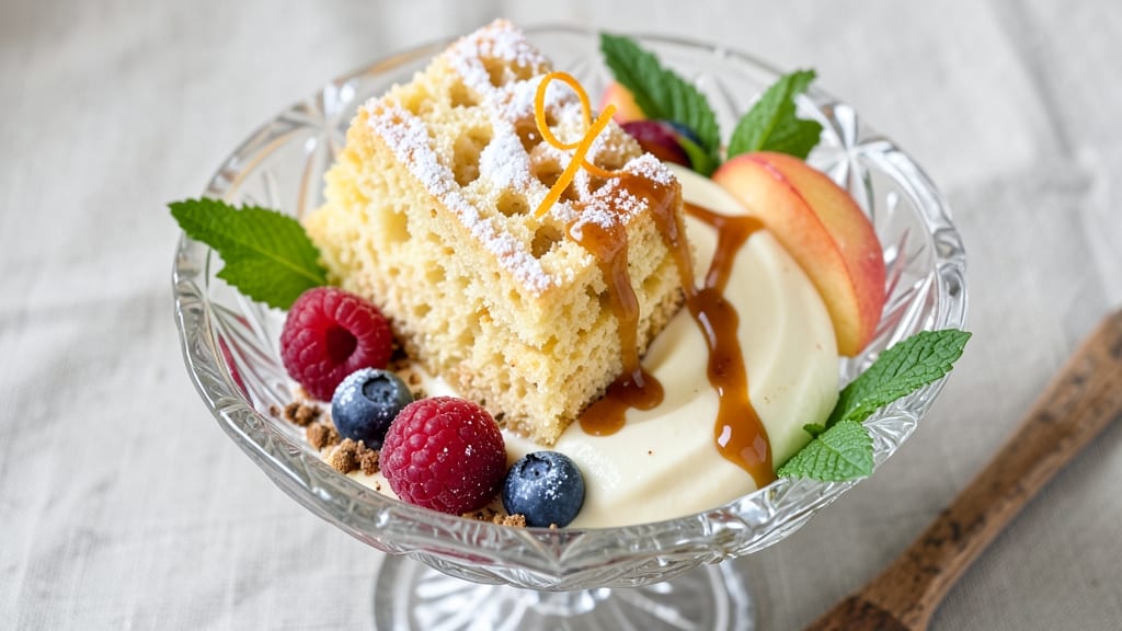 Angel Food Cake Recipe with Pudding and Fruit: Light-as-Air Layers with Creamy Surprise