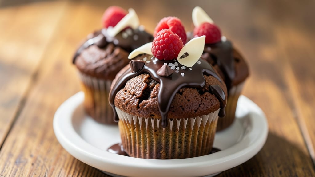 Almond Flour Chocolate Cupcakes Recipe: Fudgy Cores and Nutty Crunch in One Bite